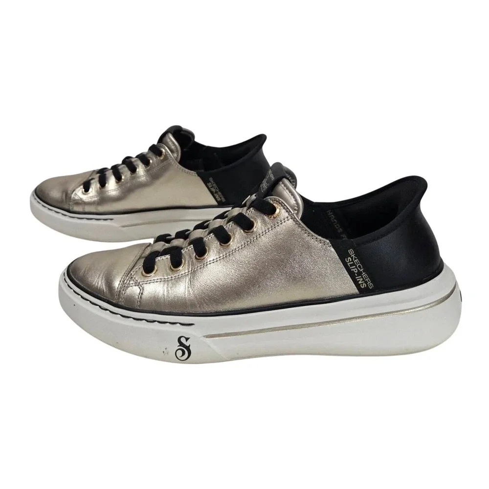 Skechers Snoop Dogg Slip-ins Snoop One Double G Gold Sneakers Men 9 /Women‎ 10.5